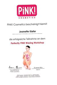 PINK Cosmetics - PINK Waxing Workshop